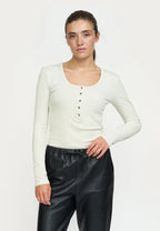 Lavana Button LS T-shirt