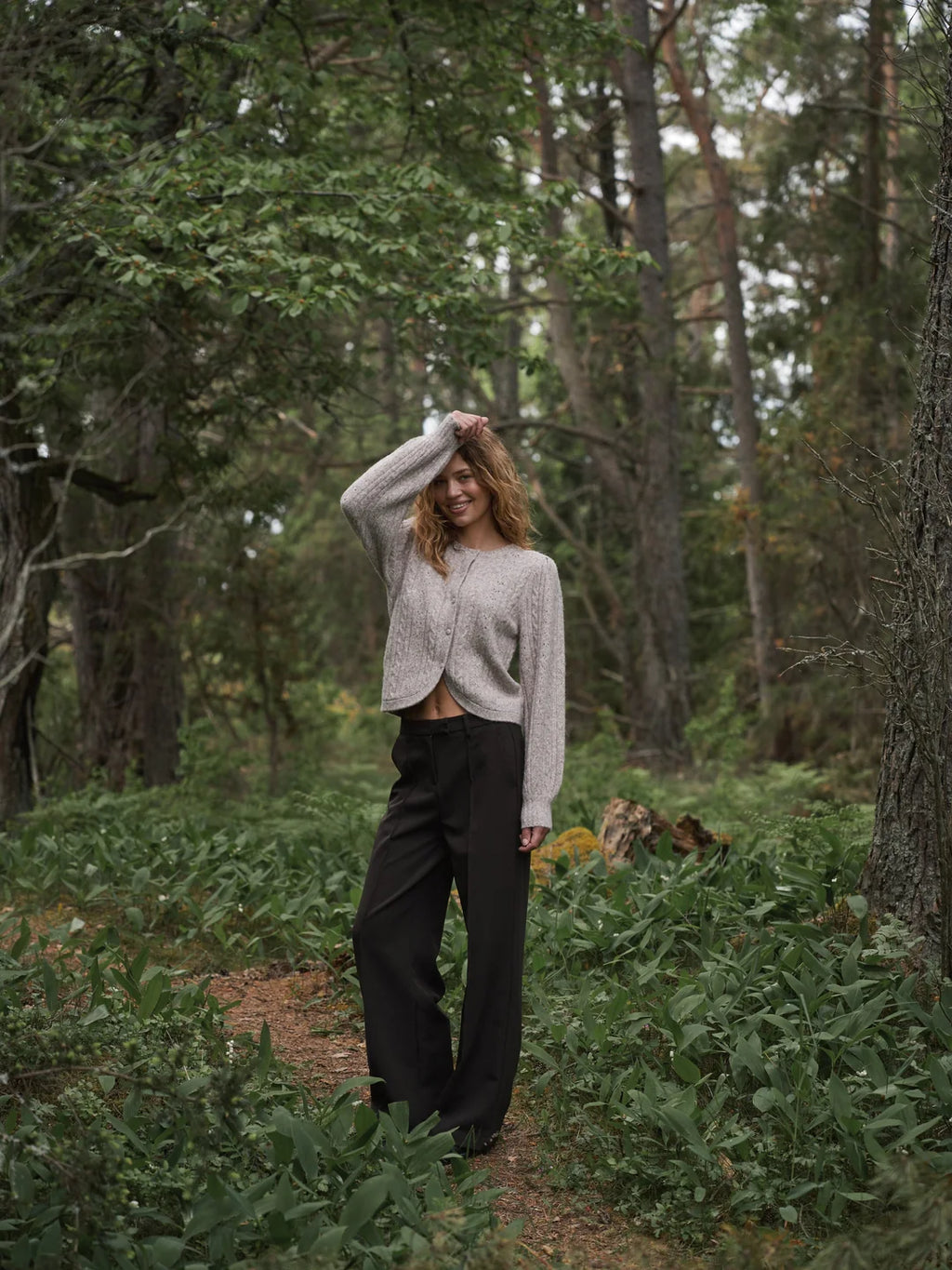 Koteas Cable Knit Cardigan