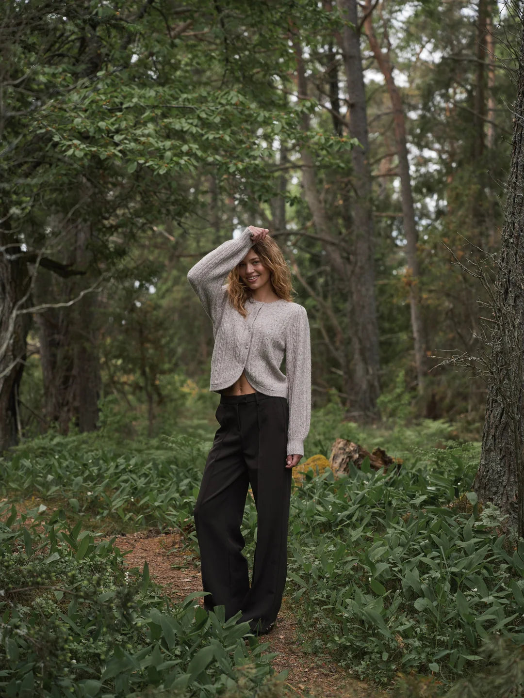 Koteas Cable Knit Cardigan