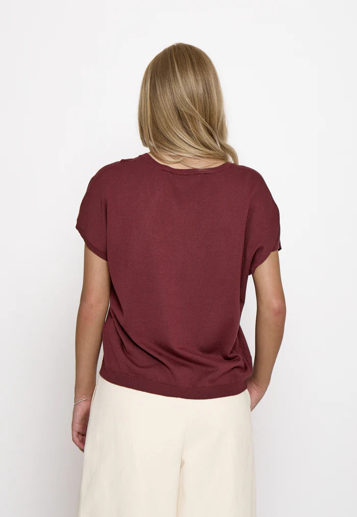 Peyton Batsleeve Knit T-Shirt