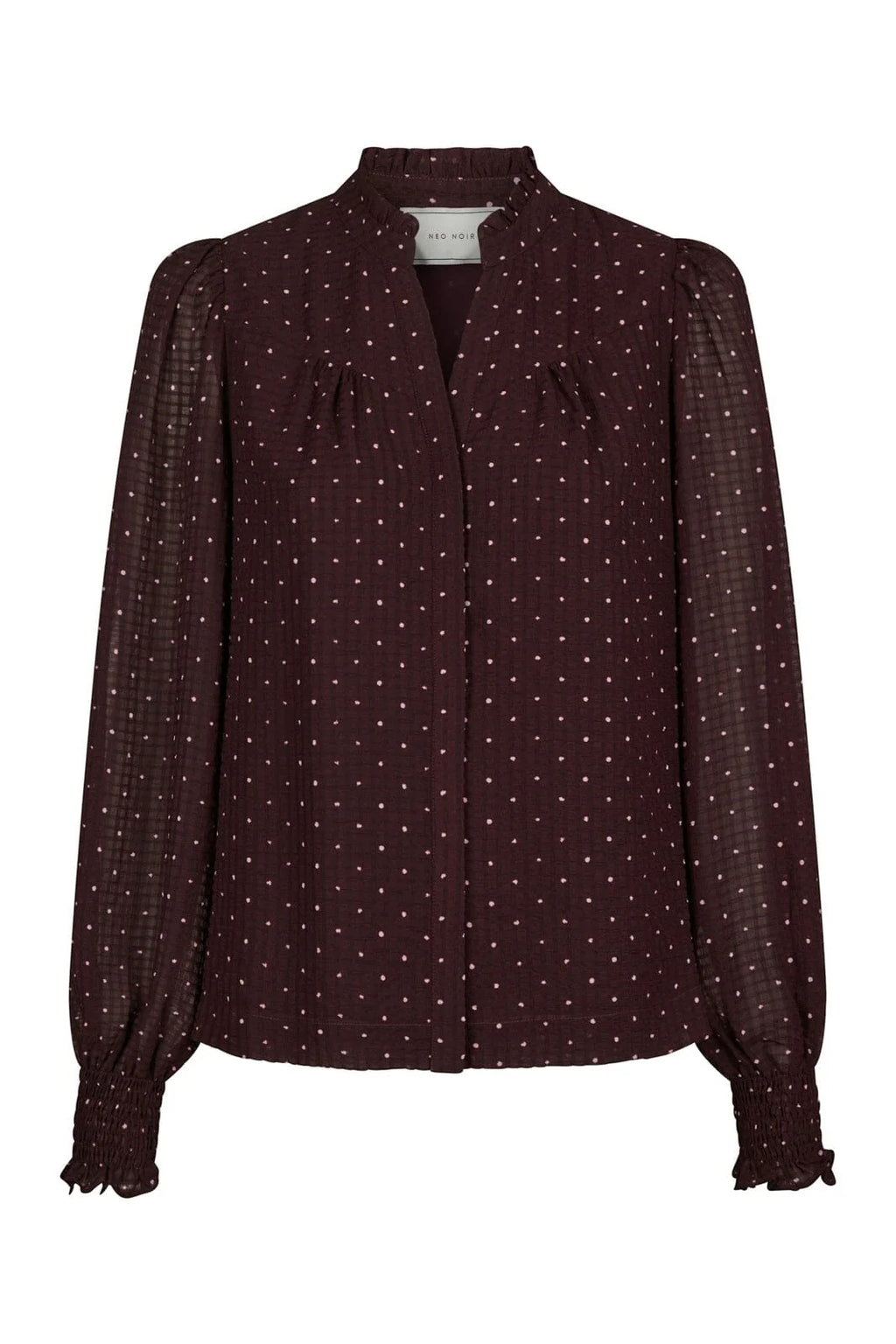 Astrida Dotted Blouse