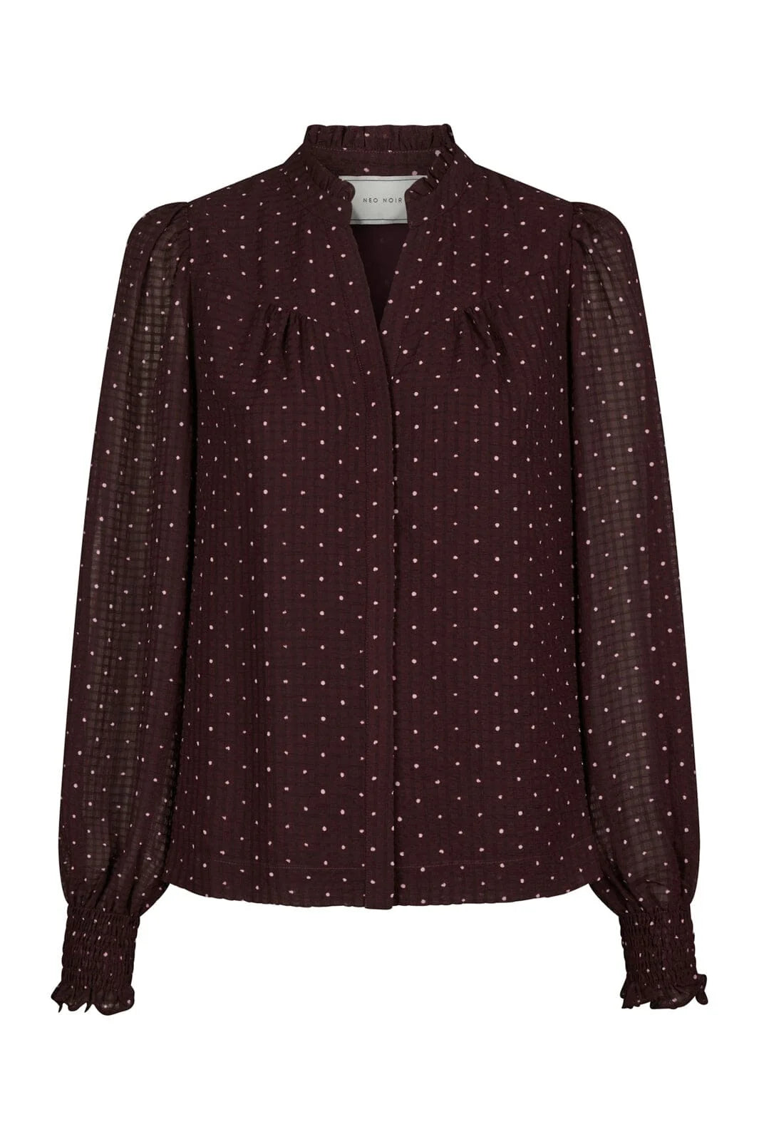 Astrida Dotted Blouse