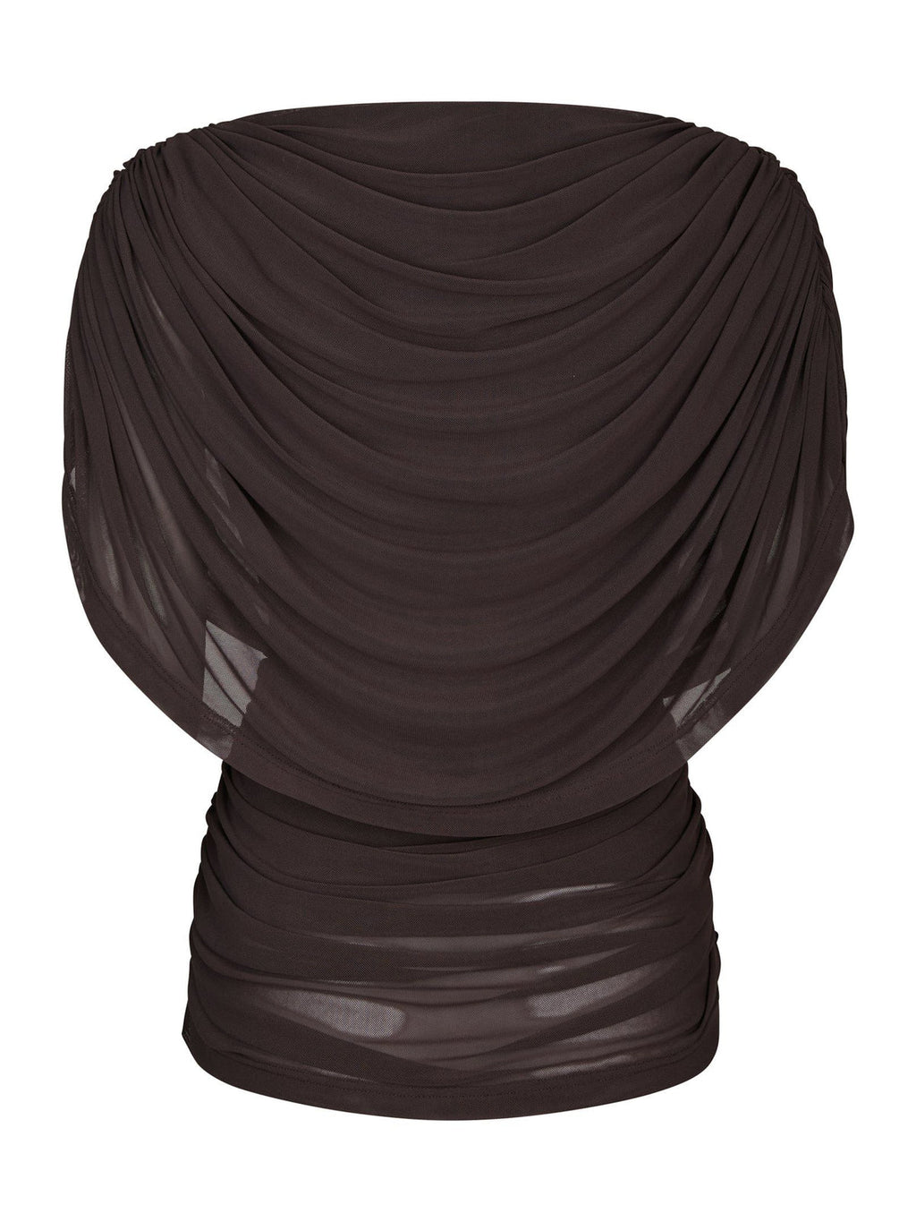 Cottuna Drapy Mesh Top