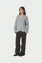 Melli Fluffy Knit Blouse