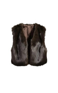 Isla Fake Fur Waistcoat