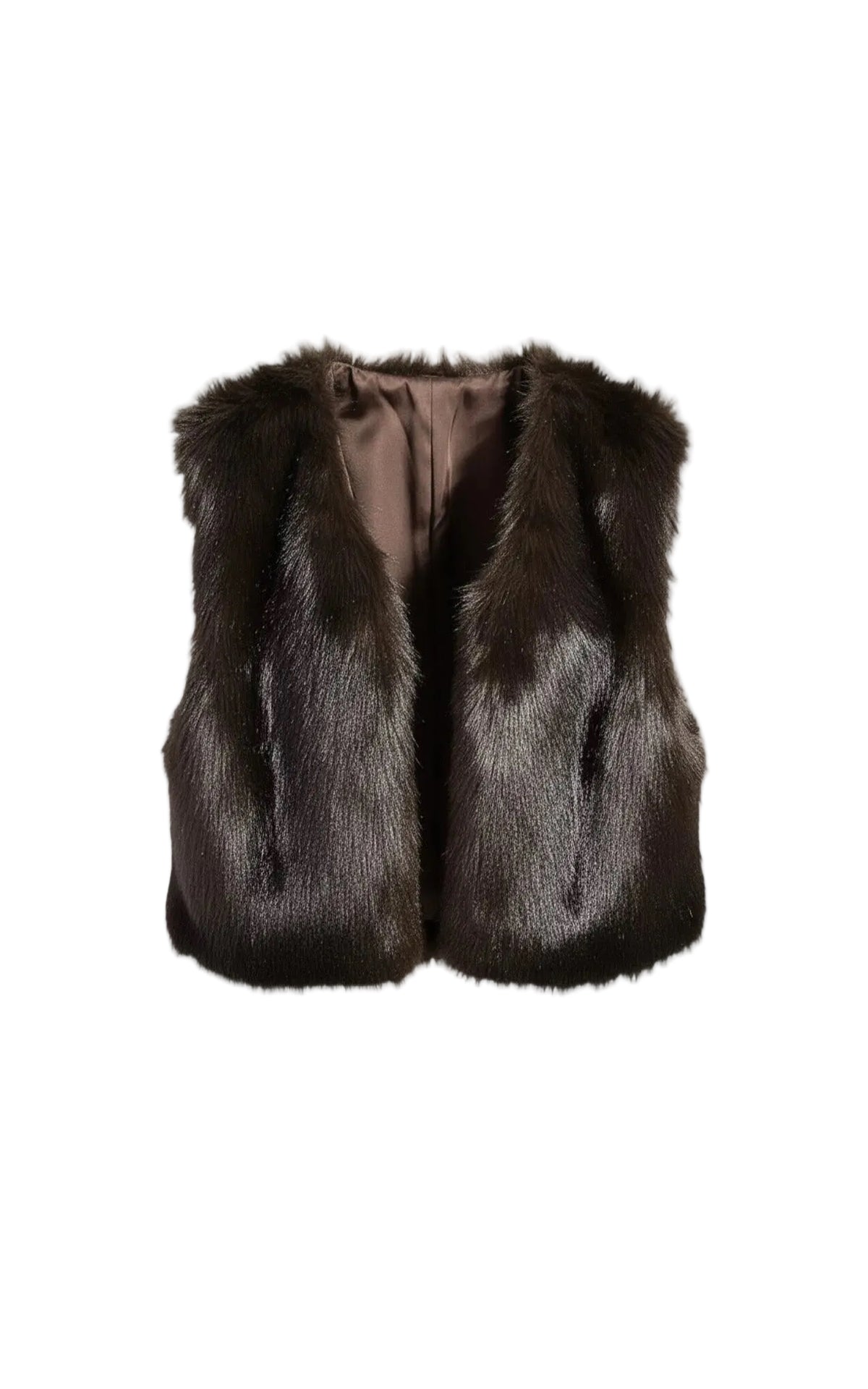 Isla Faux Fur Waistcoat