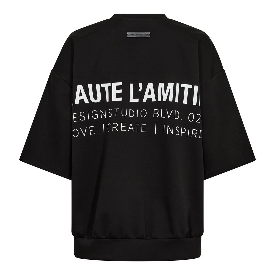 Back Print Studio SS Sweat