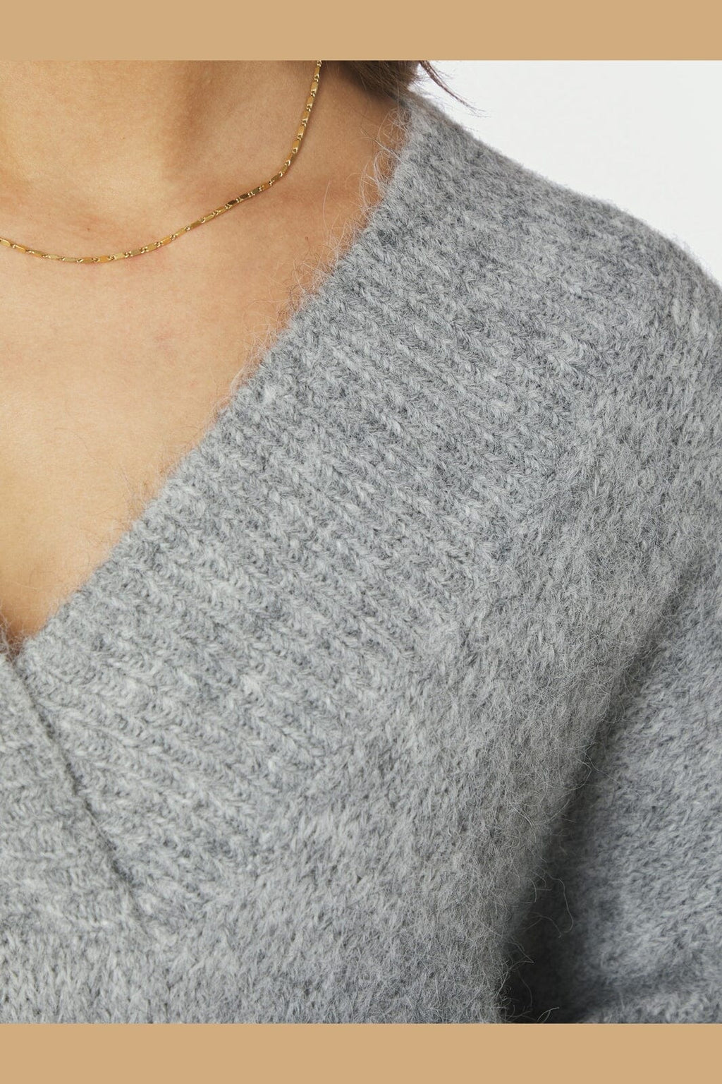 Melli Fluffy Knit Blouse