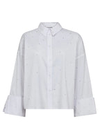 Leni Wide Cuff Stone Blouse
