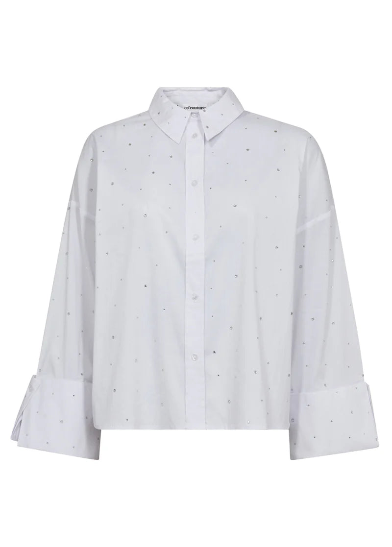 Leni Wide Cuff Stone Blouse