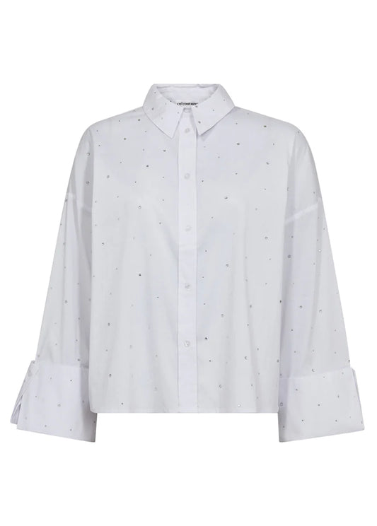 Leni Wide Cuff Stone Blouse