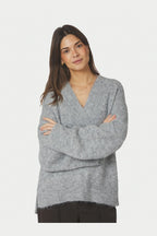 Melli Fluffy Knit Blouse