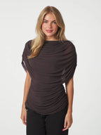 Cottuna Drapy Mesh Top
