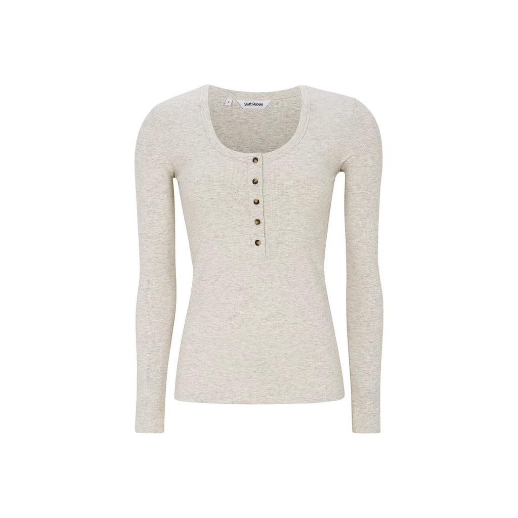 Lavana Button LS T-shirt