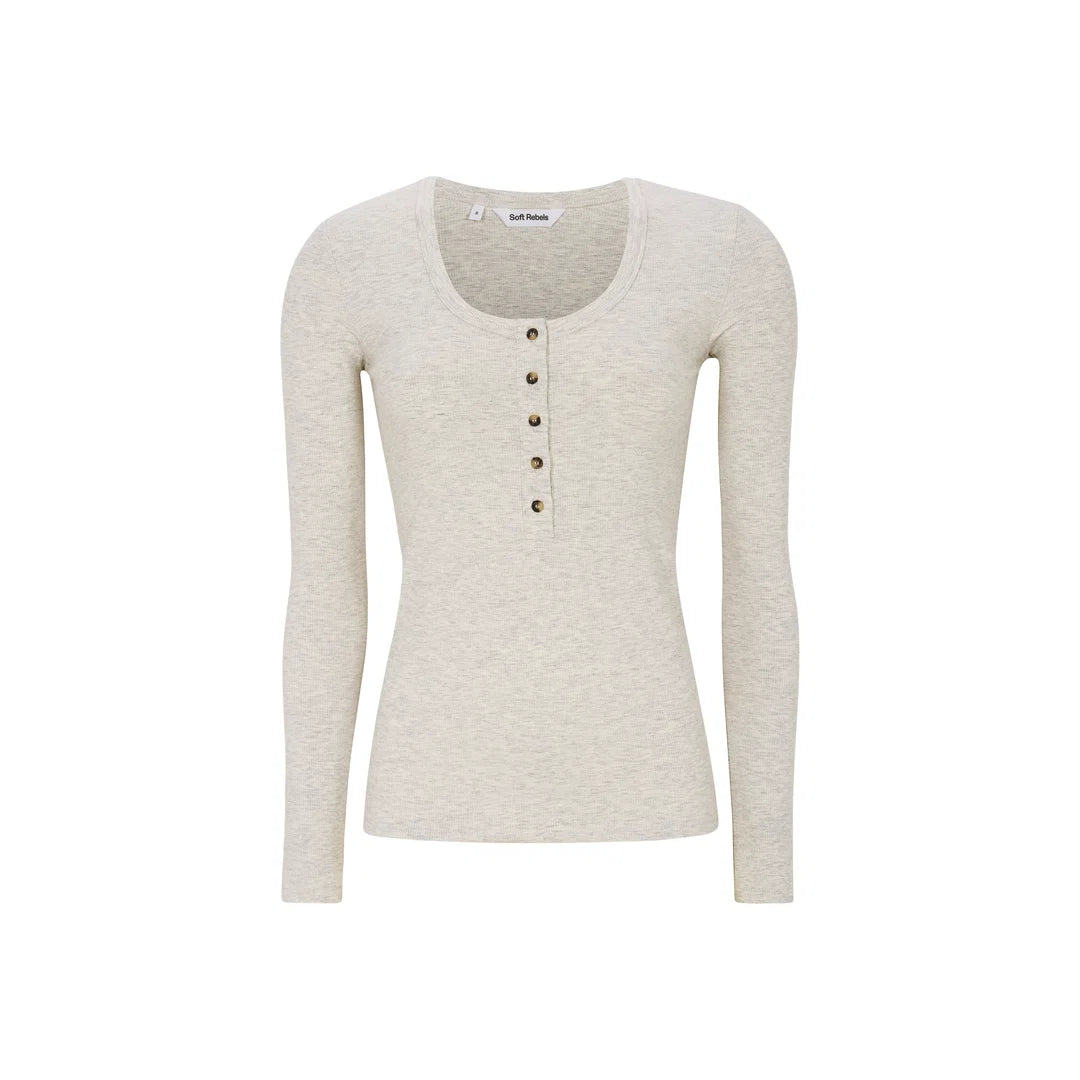 Lavana Button LS T-shirt