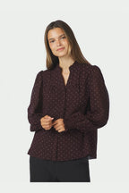 Astrida Dotted Blouse