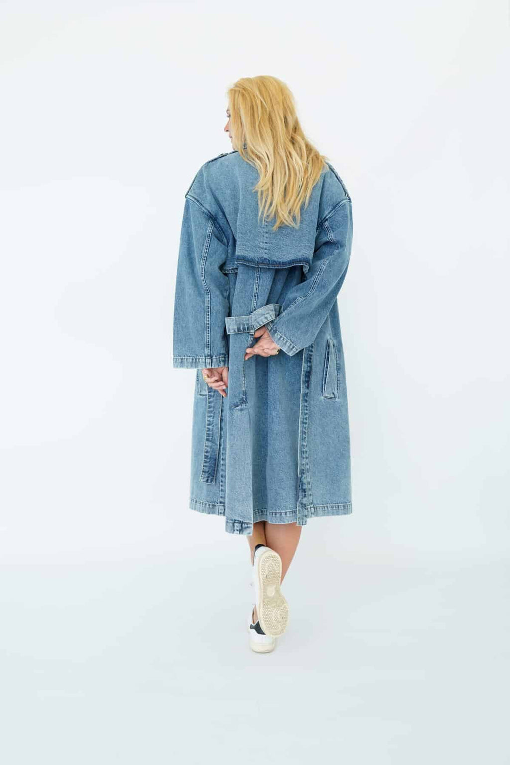 Dyon Trench Denim Coat