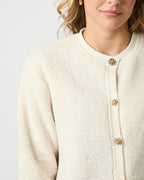 Limo Fluffy Knit Cardigan