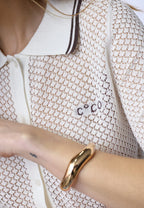 LueCC pointelle SS Cardigan