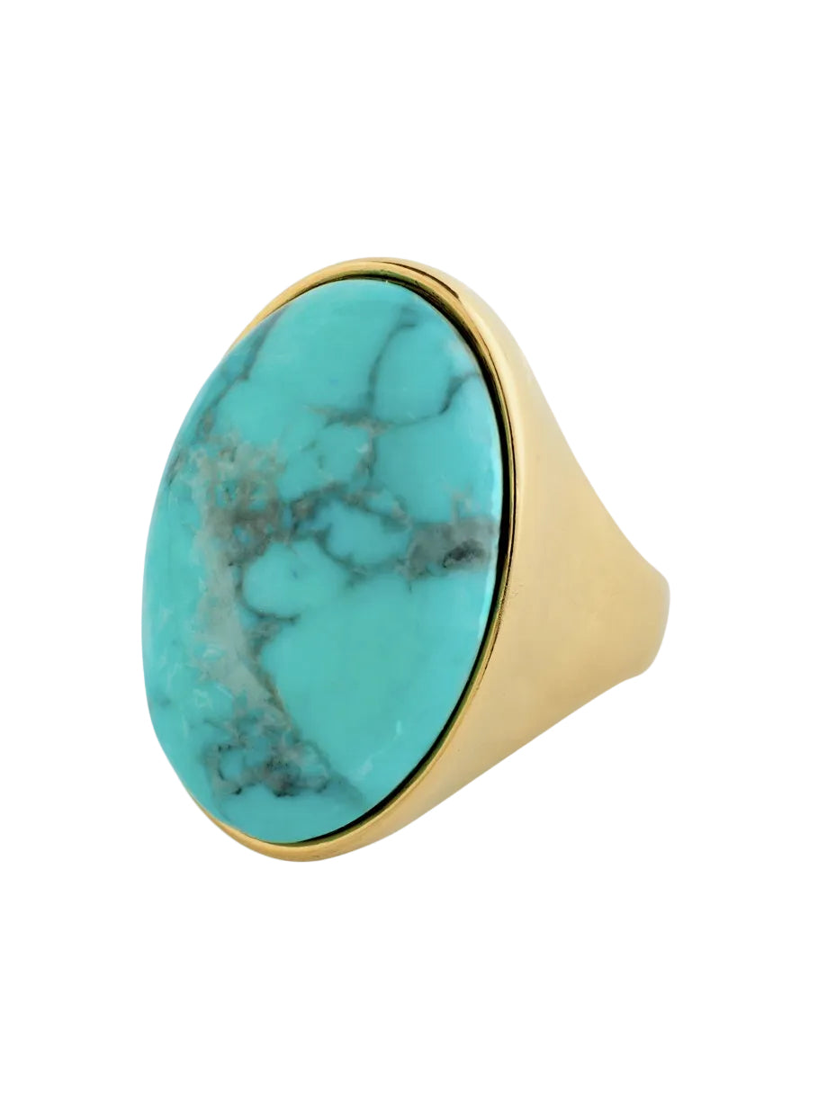 THALEN ring gold-plated