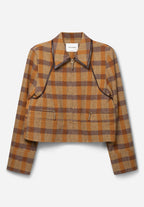 Solin Brown Check