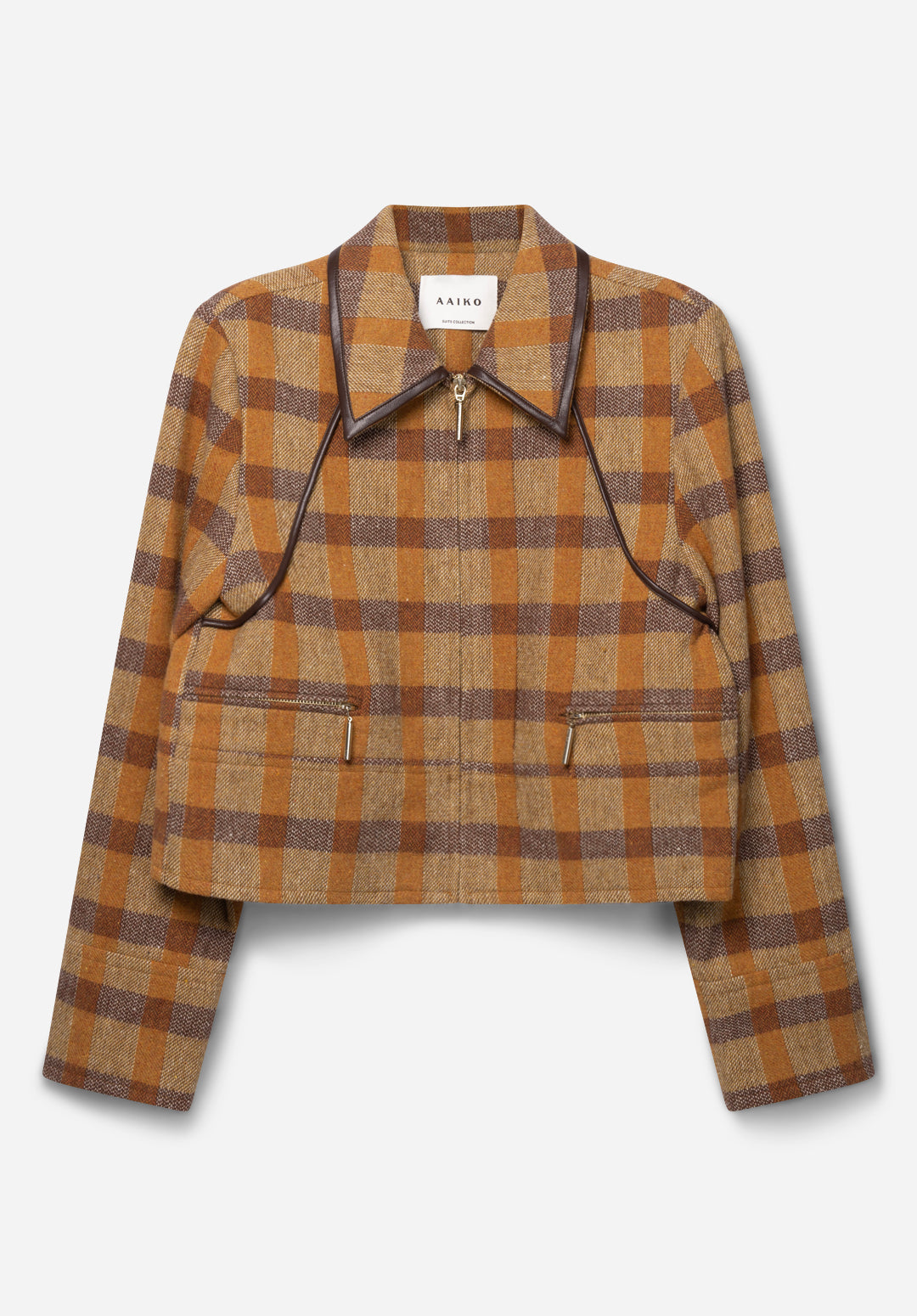 Solin Brown Check