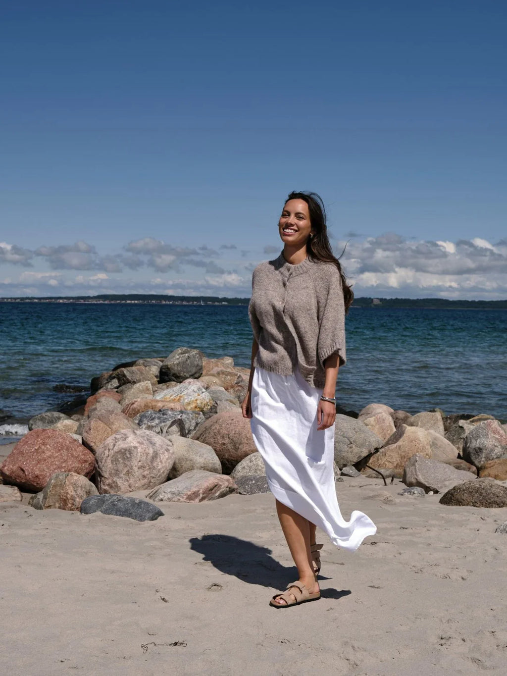 Benuta Fluffy Knit Cardifgan