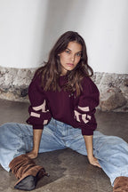 Maxi Split Logo Sweat.