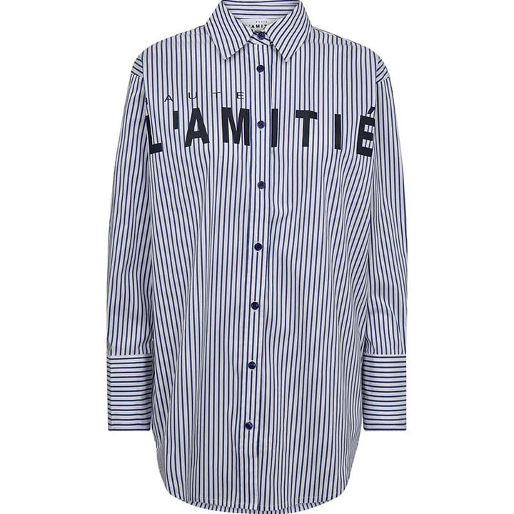 Stripe Chest Logo Shirt