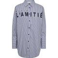 Stripe Chest Logo Shirt