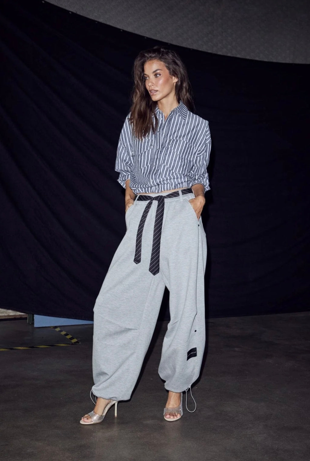 Maxi Split Tie Pant