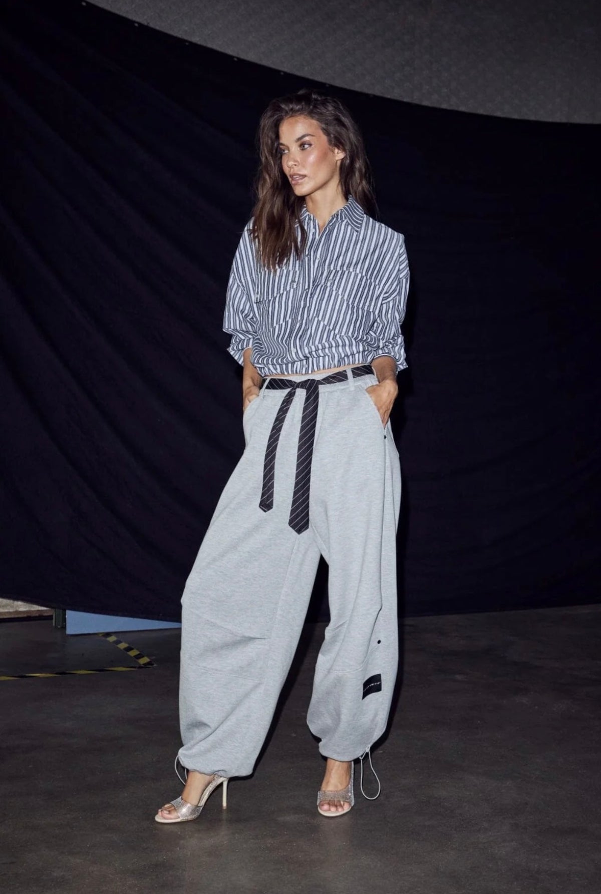 Maxi Split Tie Pant