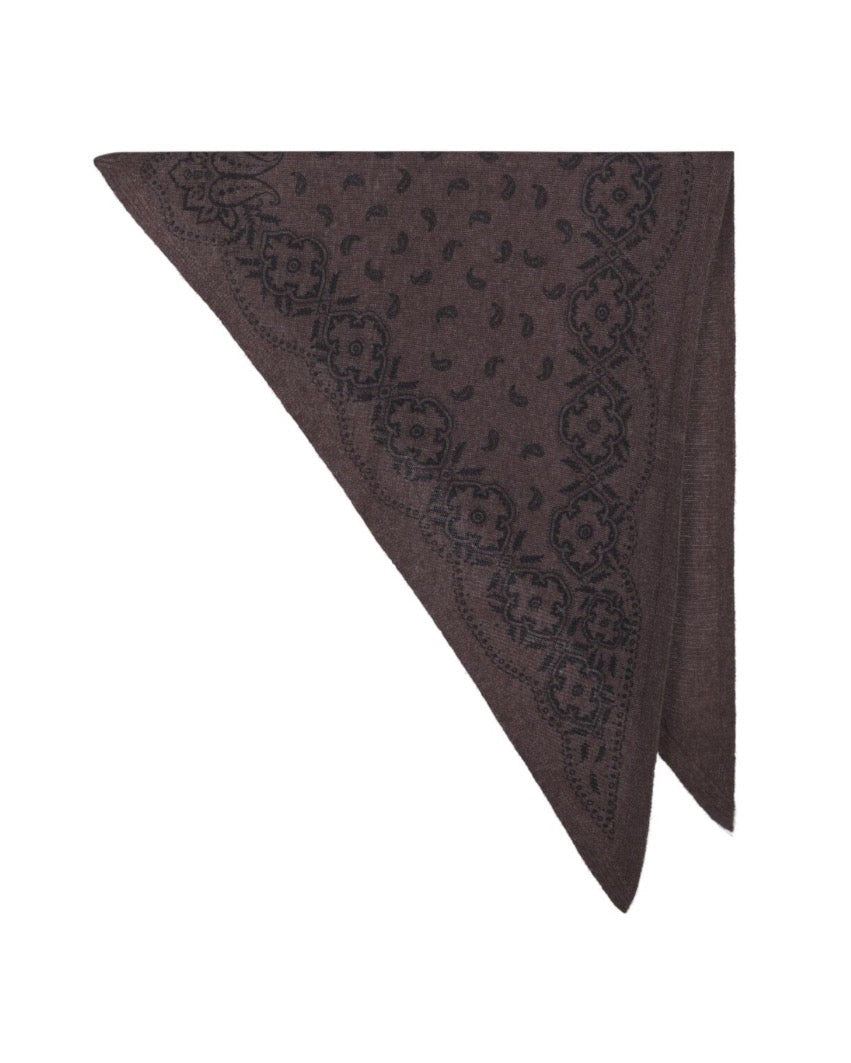 Lolana Paisley Knit Scarf