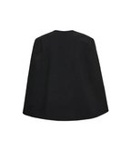 Vola Cape Button Blazer