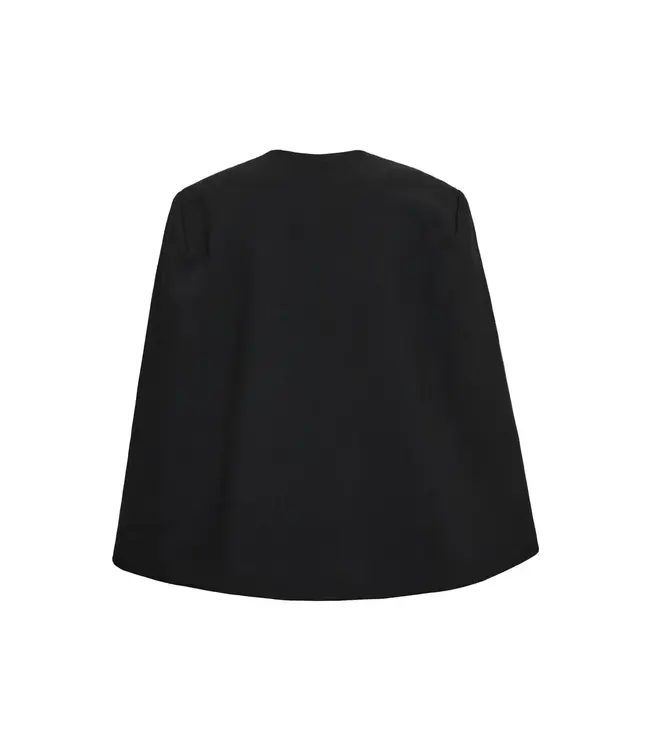 Vola Cape Button Blazer