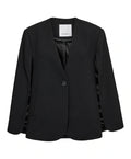 Vola Cape Button Blazer