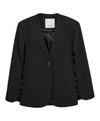 Vola Cape Button Blazer