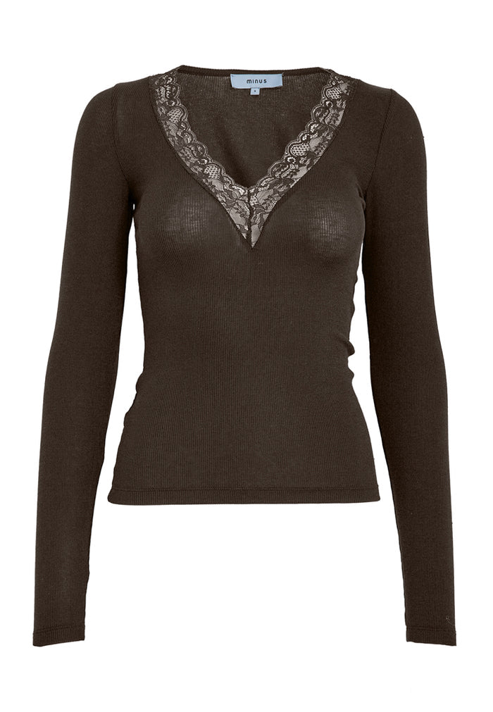 Milli Long Sleeve Lace T-Shirt