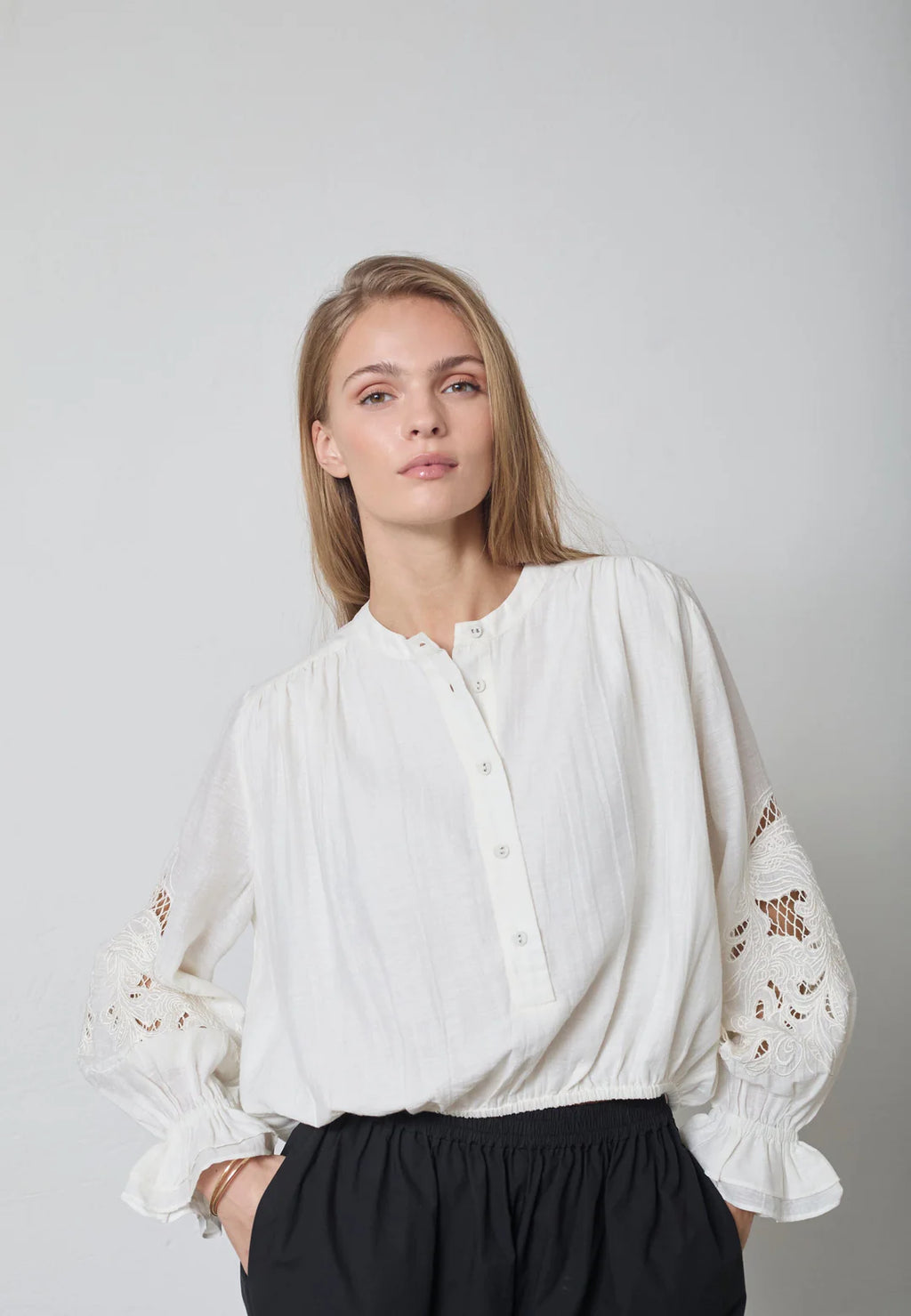 Stina Emb Blouse