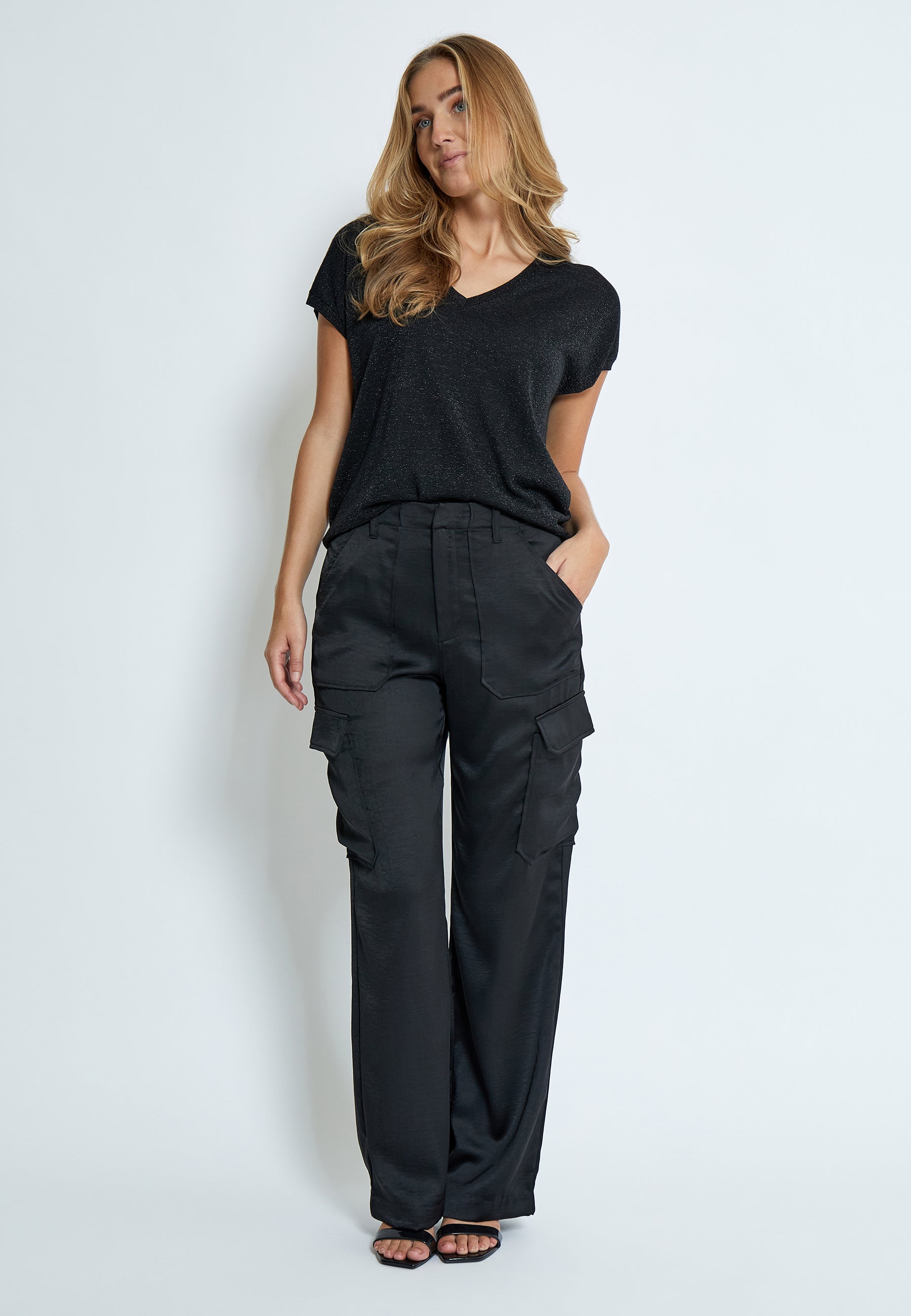 Carlina Batsleeve Knit Tee.
