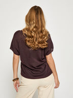 Carlina Batsleeve Knit Tee.