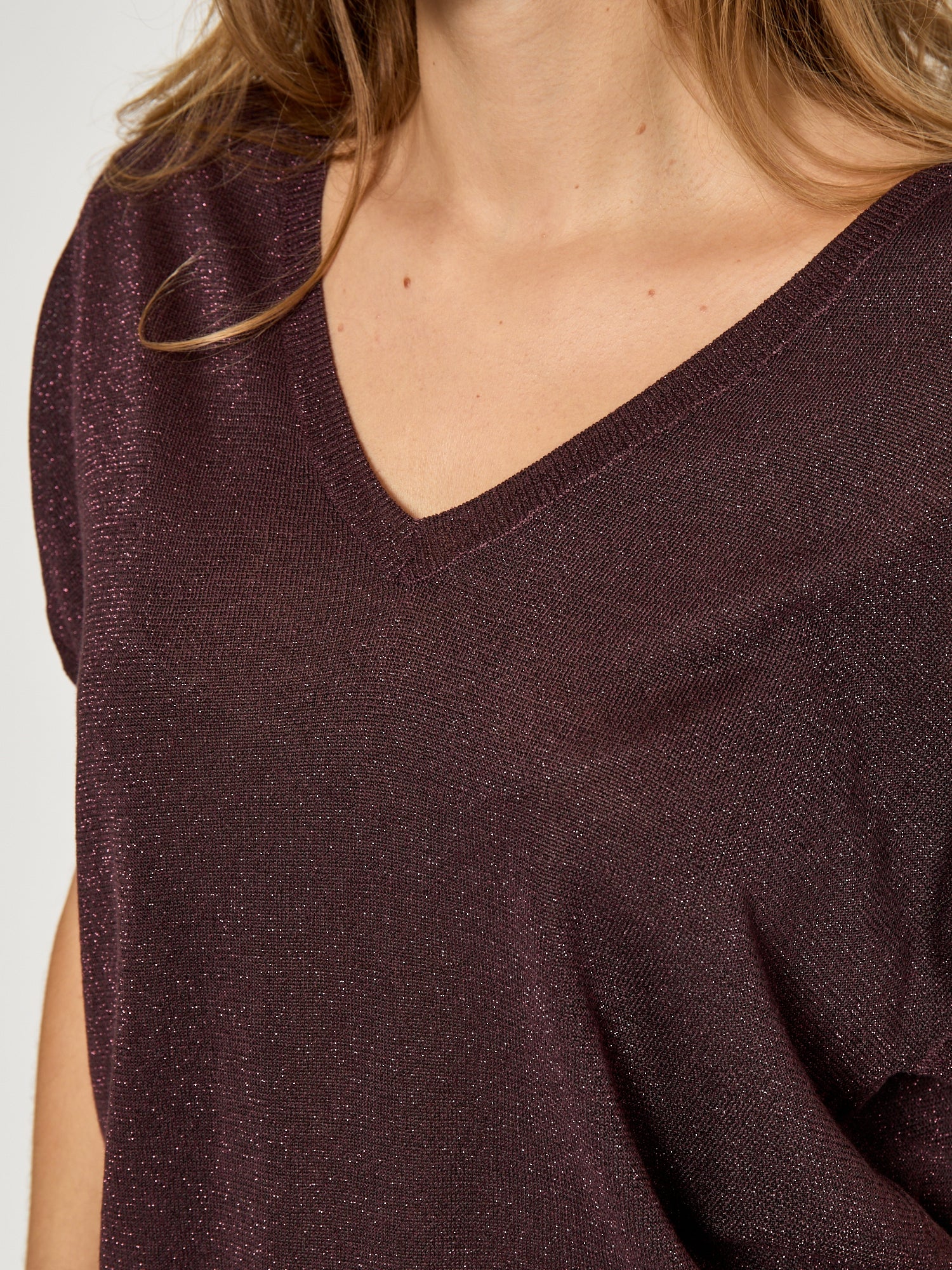 Carlina Batsleeve Knit Tee.