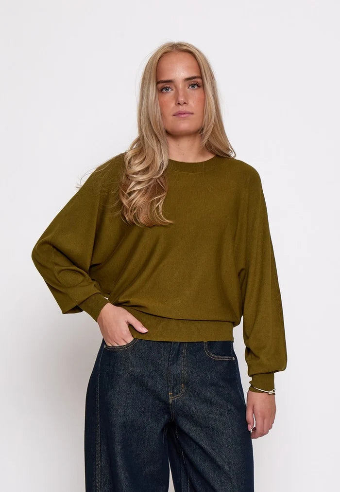MSDana Bat Sleeve Knit Pullover