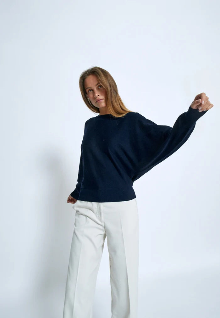 MSDana Bat Sleeve Knit Pullover