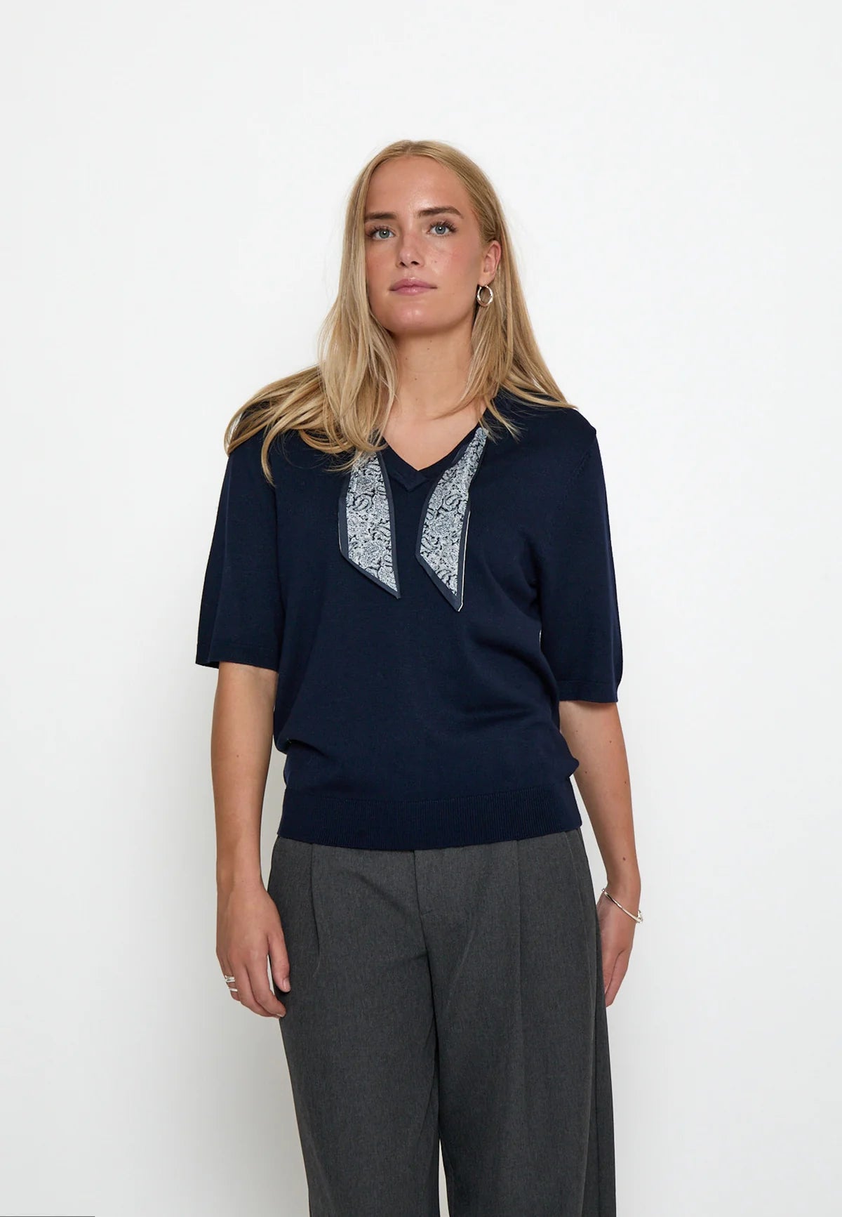 Refaela Knitted T-Shirt