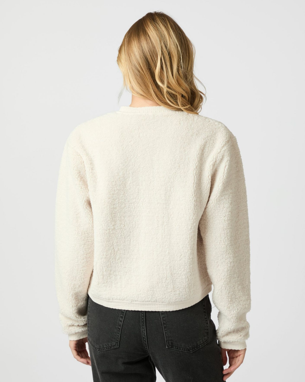 Limo Fluffy Knit Cardigan