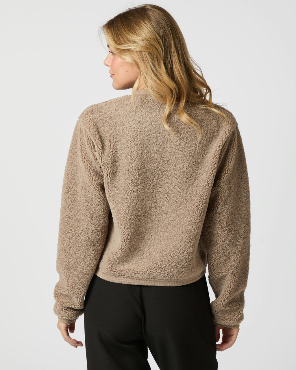 Limo Fluffy Knit Cardigan
