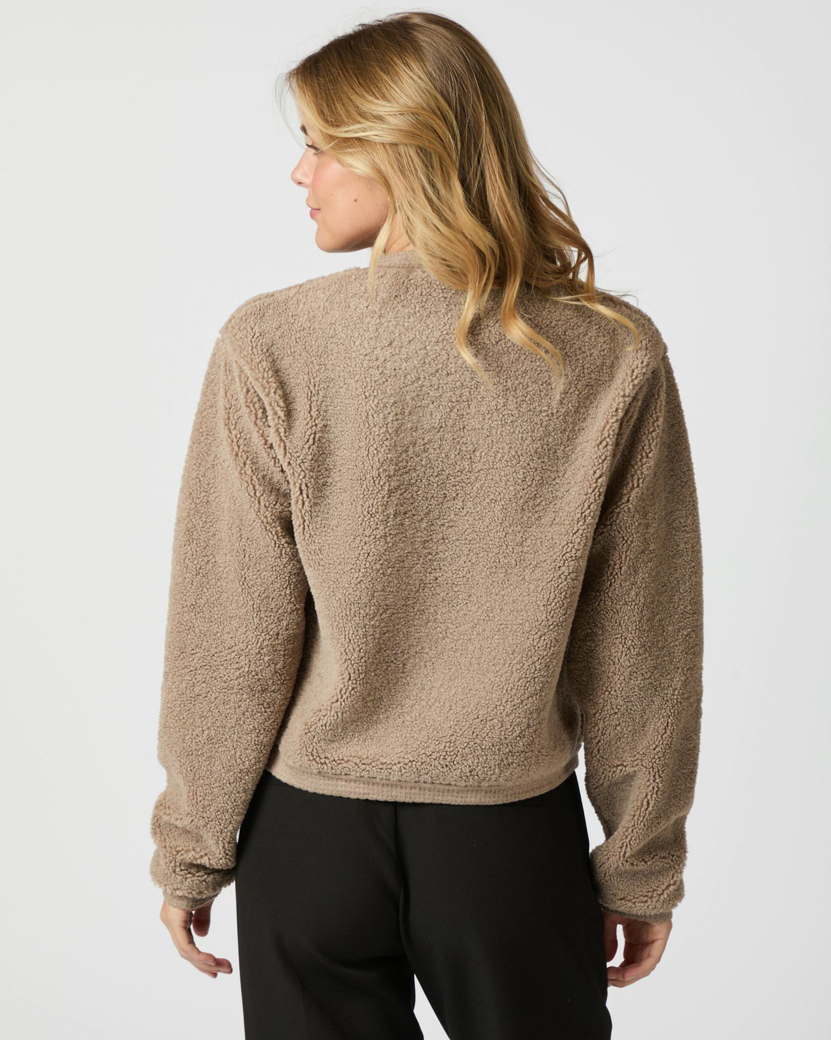 Limo Fluffy Knit Cardigan