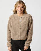 Limo Fluffy Knit Cardigan