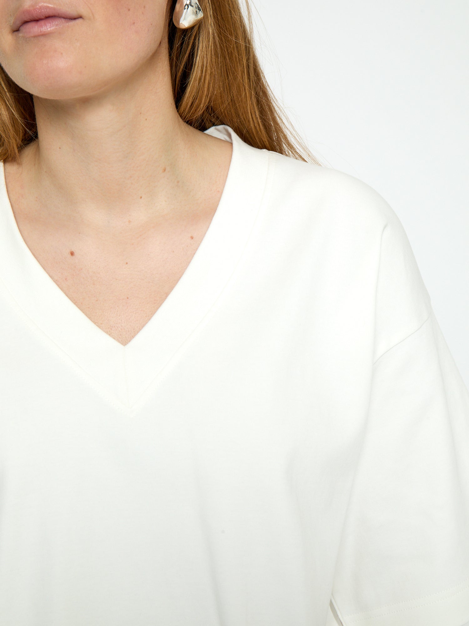 Fiola Gots V-neck T shirt